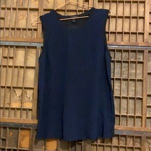Dressy silk tank top